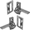 Prime-Line Zinc Cast Metal Left and Right Sliding Cam Window Lock (1 Pair) F 2613 - alternate 1